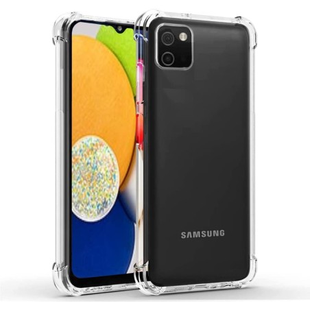 Carcasa Reforzada Transparente Premium Samsung Galaxy A03