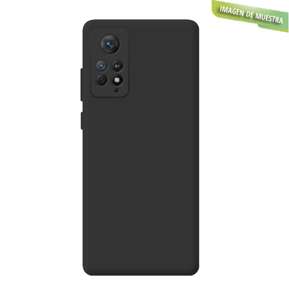 Funda Gel Tacto Silicona Negra Xiaomi Redmi Note11 4G / Note11S