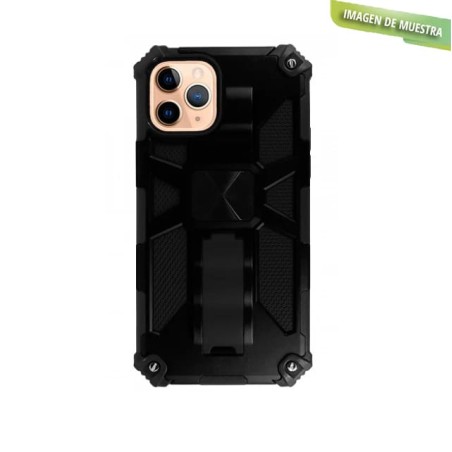 Carcasa Reforzada Negra con Soporte iPhone 11 Pro