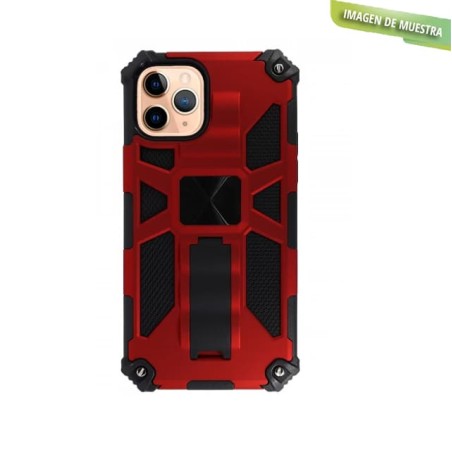 Carcasa Reforzada Roja con Soporte iPhone 11 Pro