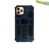 Carcasa Reforzada Negra + Anillo Magnético + Tapa Cámara iPhone 11 Pro