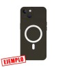 Carcasa Reforzada Negra + Anillo Magnético iPhone 14 Pro