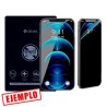 Protector Pantalla Full 3D Negra Cristal Templado Oppo A17 / A57 4G 5G / A77 4G 5G