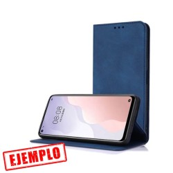 Funda Libro Azul con ranuras para tarjetas Huawei P30 Pro