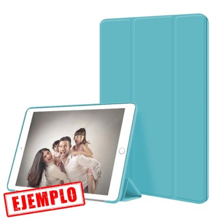 Funda Libro Smart Cover Azul Samsung Galaxy Tab S7 Plus S8 Plus 12.4" T970 X800