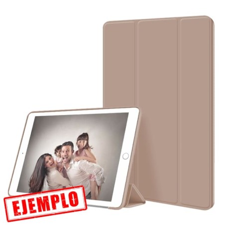 Funda Libro Smart Cover Dorada Rosa Samsung Galaxy Tab S7 S8 11" T870 X700