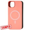 Funda Gel Tacto Silicona Roja Magsafe iPhone 14 Pro Max
