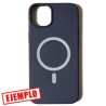 Carcasa Reforzada Negra + Anillo Magnético + Tapa Cámara iPhone 14 Pro Max