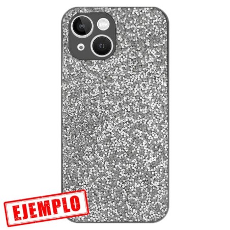 Carcasa Glitter Tipo Swaroski Negra iPhone 14 Plus
