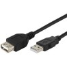 Cable USB 2.0 USB A Macho a Macho 3m