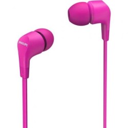 Auriculares Intrauditivos Philips TAE1105 con micro jack 3.5mm Rosa