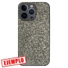 Carcasa Glitter Tipo Swaroski Negra iPhone 13 Pro