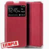 Funda Libro Rosa con ventana Xiaomi Redmi 10C