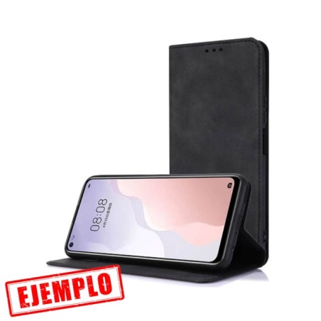 Funda Libro Negra con ranuras para tarjetas Xiaomi Redmi Note11 Pro 4G 5G