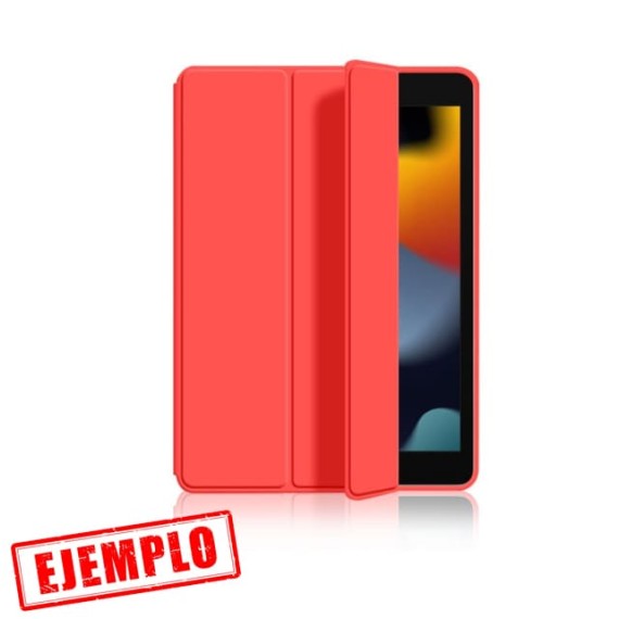 Funda Libro Smart Cover Roja con Soporte para Lápiz iPad Mini 6