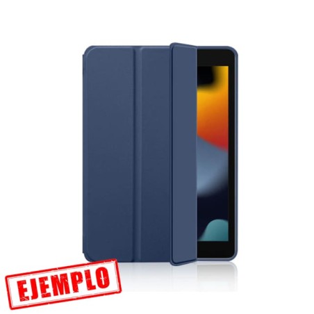 Funda Libro Smart Cover Azul con Soporte para Lápiz iPad Mini 6