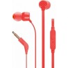 Auriculares Intrauditivos JBL T160 con micro jack 3.5mm Red