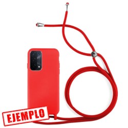Funda Oppo A94 5g Silicona Flexible Acabado Tacto Suave Rojo con Ofertas en  Carrefour