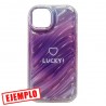Carcasa Reforzada Premium Metalizada Love iPhone 13 Pro Max
