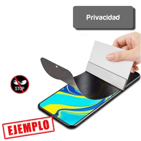 Protector Pantalla Hidrogel Privacidad / Antiespía Xiaomi Redmi Note 9S / 9 Pro