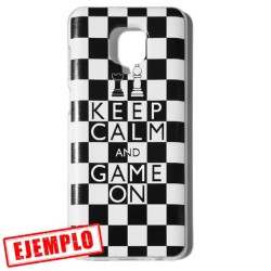 Funda Gel Basic Keep Calm And Game On Xiaomi Redmi Note 9S / Note 9 Pro