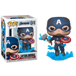 Funko Pop! Figura POP Marvel Avengers EndGame - Captain America - 573