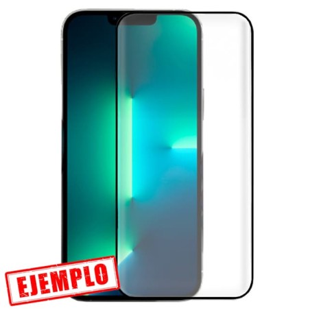 Protector Pantalla Full 3D Negra Cristal Templado iPhone 15 Pro Max