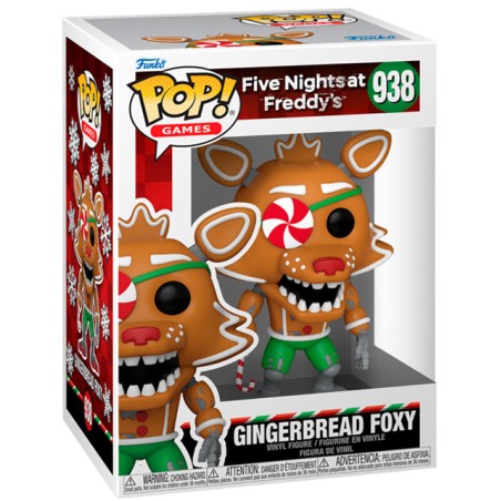 Funko Pop! Figura POP Five Nights at Freddy's - Gingerbread Foxy - 938