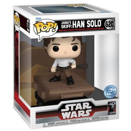 Funko Pop! Figura POP Star Wars - Jabba's Skiff: Han Solo Special Edition - 620