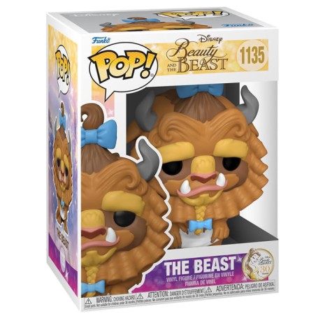 Funko Pop! Figura Pop Disney La Bella y La Bestia 30 Years - The Beast - 1135