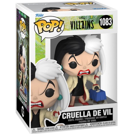 Funko Pop! Figura Pop Disney Villains - Cruella de Vil - 1083