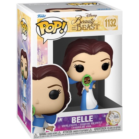 Funko Pop! Figura Pop Disney La Bella y La Bestia 30 Years - Belle - 1132
