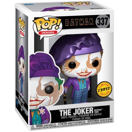 Funko Pop! Figura Pop DC Comics Batman 1989 - Joker with Hat Chase - 337