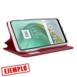Funda Libro Roja con ventana Xiaomi Poco M5