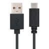 Cable de Carga y Datos Vention Tipo C (Macho) a USB A (Macho) Negro 3A 2M
