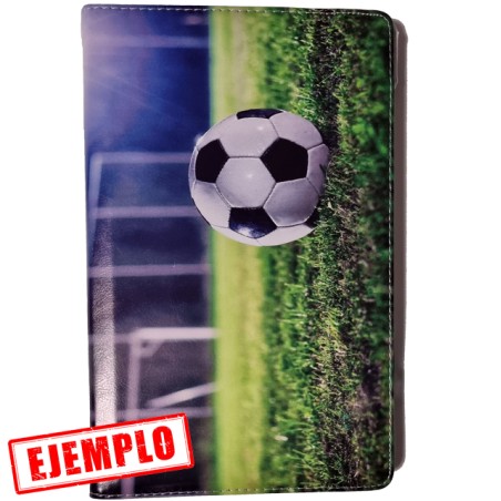 Funda Libro Rotativa Fútbol Lenovo M10 HD 10.1" X306F