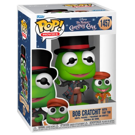 Funko Pop! Figura Pop Disney The Muppet Christmas Carol - Bob Cratchit with Tiny Tim - 1457
