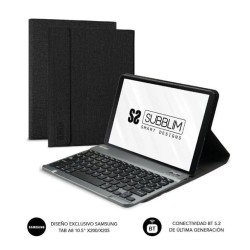 Funda Libro Subblim Lenovo Tab M10 Plus 10.3" X606F con Teclado Bluetooth Negra