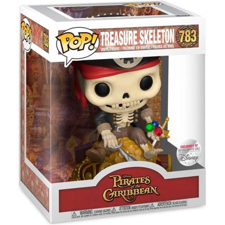 Funko Pop! Figura Pop Disney Piratas del Caribe - Treasure Skeleton Exclusive - 783
