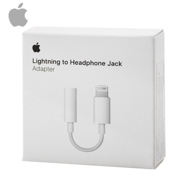 Adaptador Apple Auriculares Lightning a Jack 3.5mm
