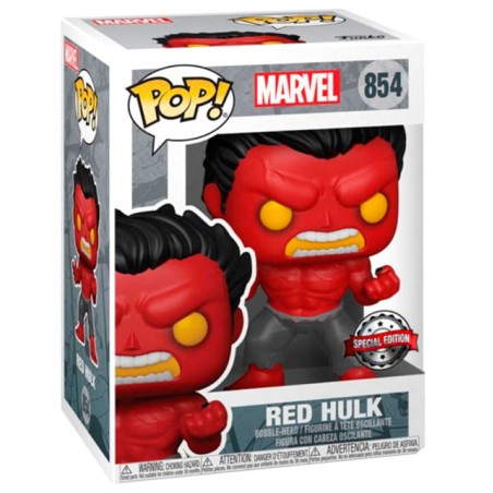 Funko Pop! Figura POP Marvel - Red Hulk Special Edition - 854