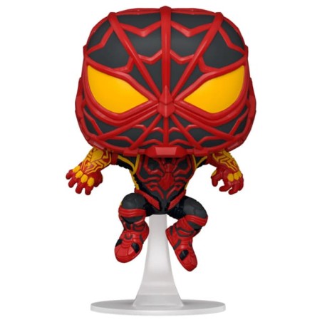 Funko Pop! Figura POP Marvel Spider-Man Miles Morales - Miles Morels (S.T.R.I.K.E Suit) - 766