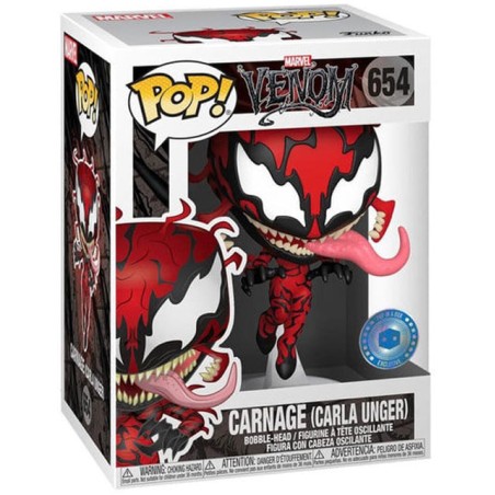 Funko Pop! Figura POP Marvel Venom - Carnage (Carla Unger) Exclusive - 654