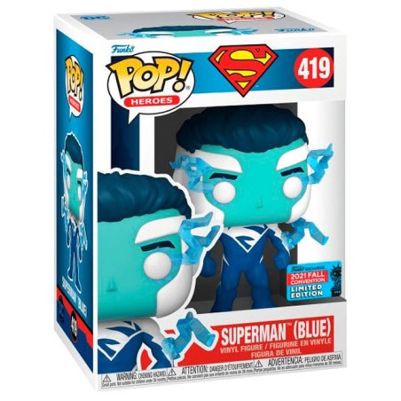 Funko Pop! Figura POP DC Superman - Superman (Blue) Limited Edition - 419