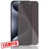 Protector Pantalla Full 3D Negra Cristal Templado iPhone 15 Plus