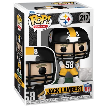 Funko Pop! Figura Pop NFL Steelers - Jack Lambert - 217