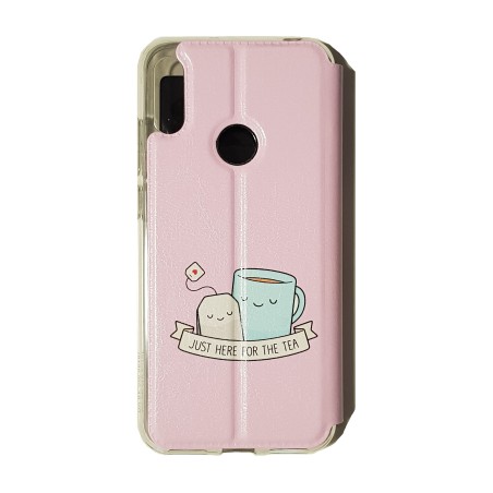 Funda Libro Just Here for the Tea Huawei Y6 2019 / Honor 8A