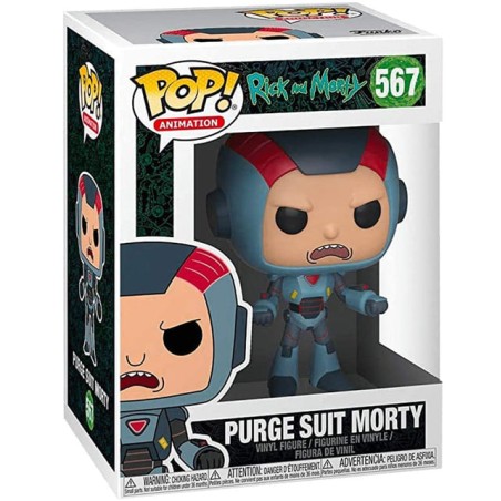 Funko Pop! Figura POP Rick & Morty - Purge Suit Morty - 567