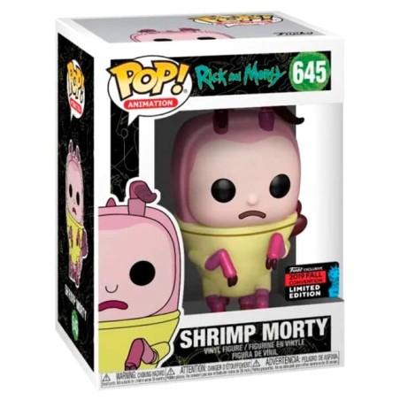 Funko Pop! Figura POP Rick & Morty - Shrimp Morty Limited Edition - 645