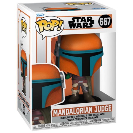 Funko Pop! Figura POP Star Wars - Mandalorian Judge - 667